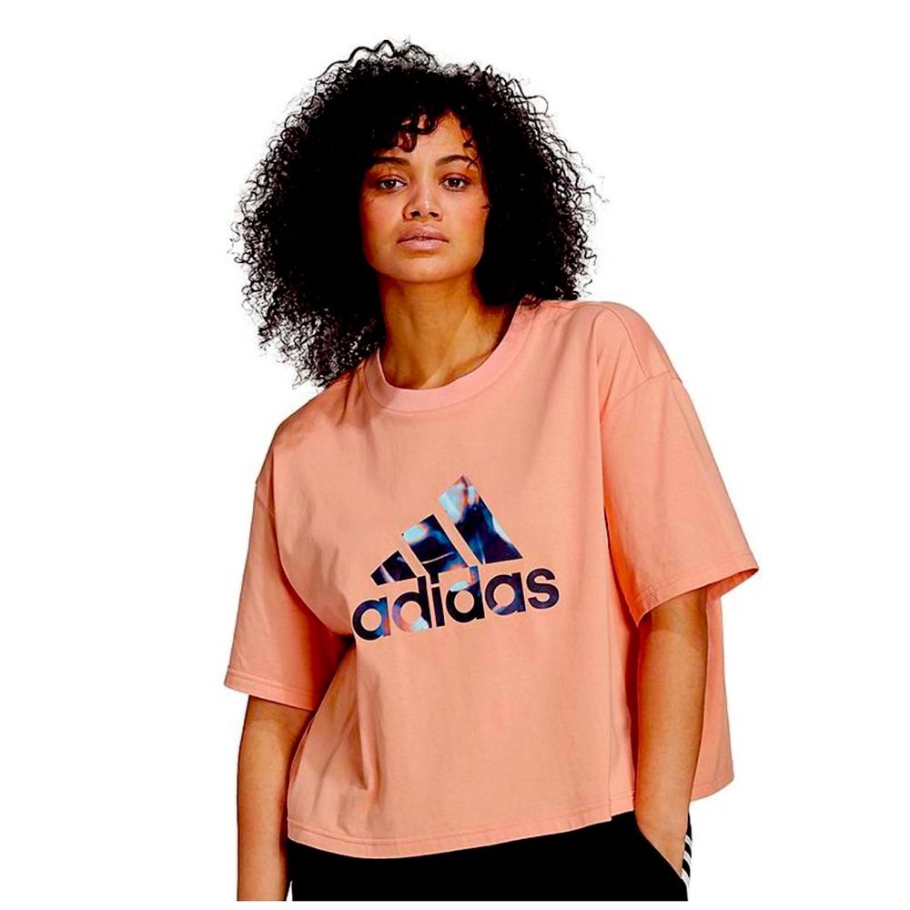 adidas x Zoe Saldana Cropped Tee